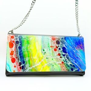 Vibrant Multicolor Women's Clutch